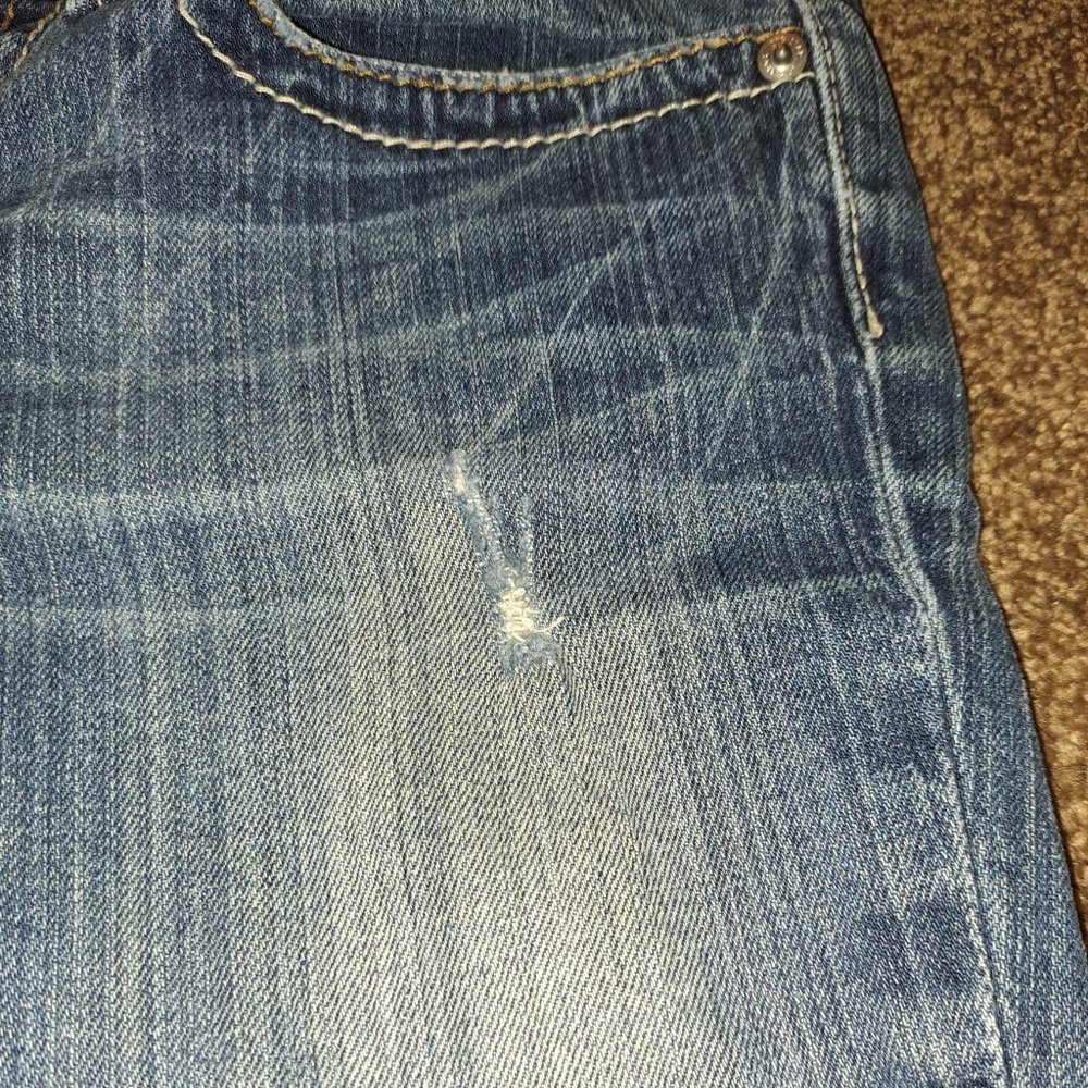 Big Star Women's Maddie Boot Cut Mid Rise Fit Distressed Jeans size 26 R - Picture 12 of 14